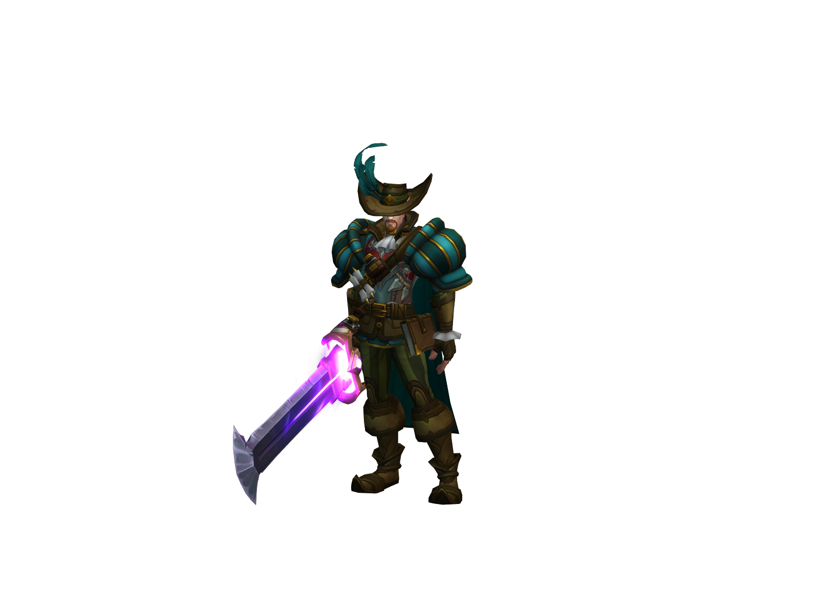 Hølÿ 3D character render