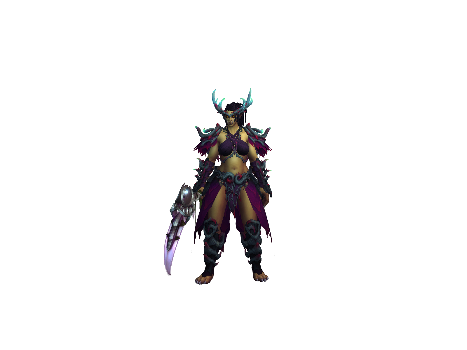 Yuckypoptart 3D character render