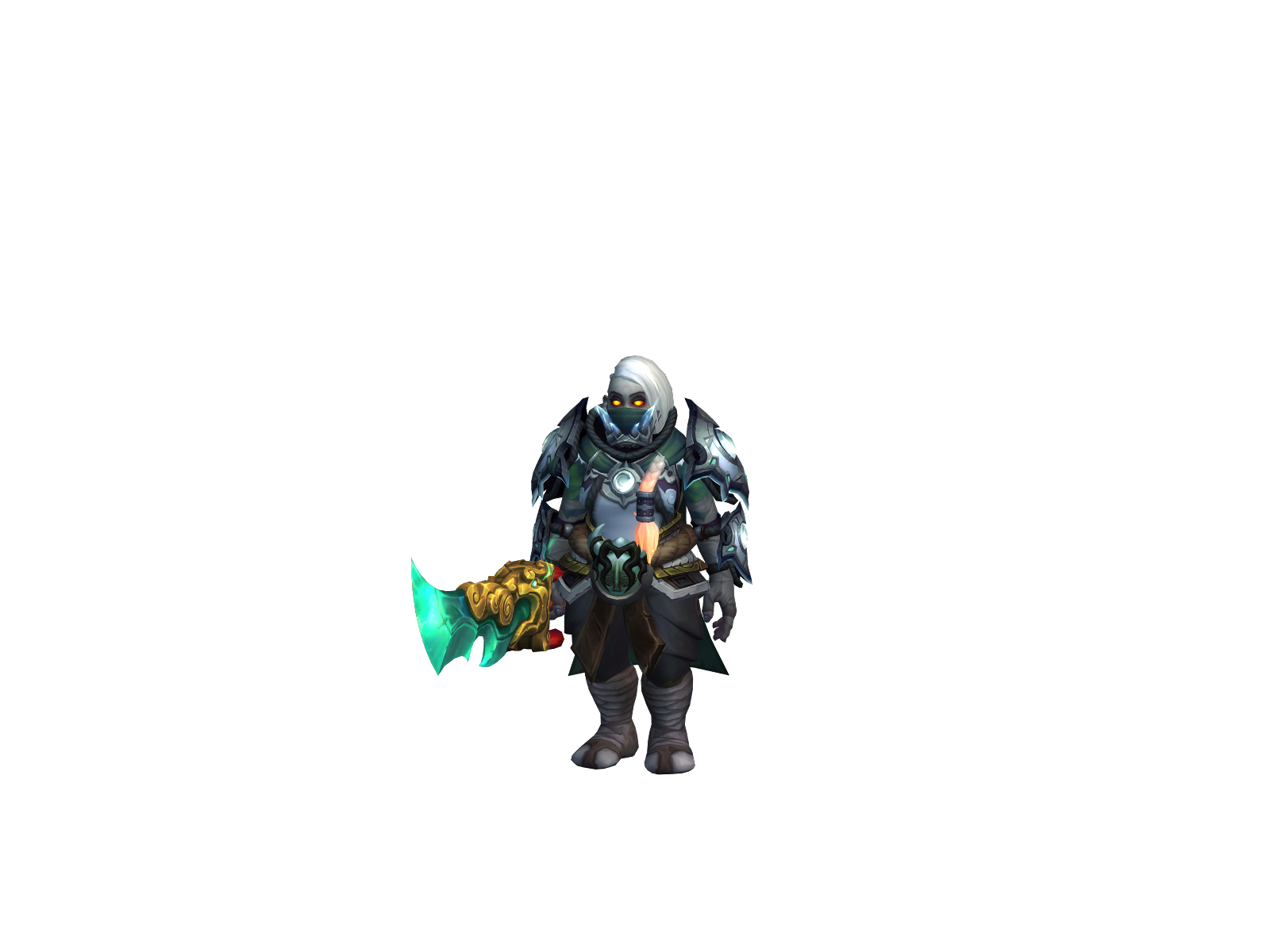 Cudzingtin 3D character render