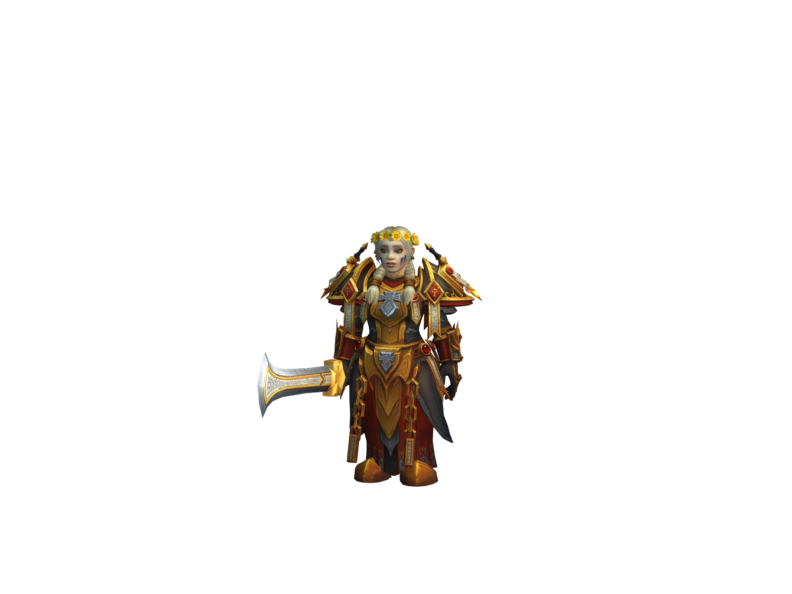 Rosabeth 3D character render