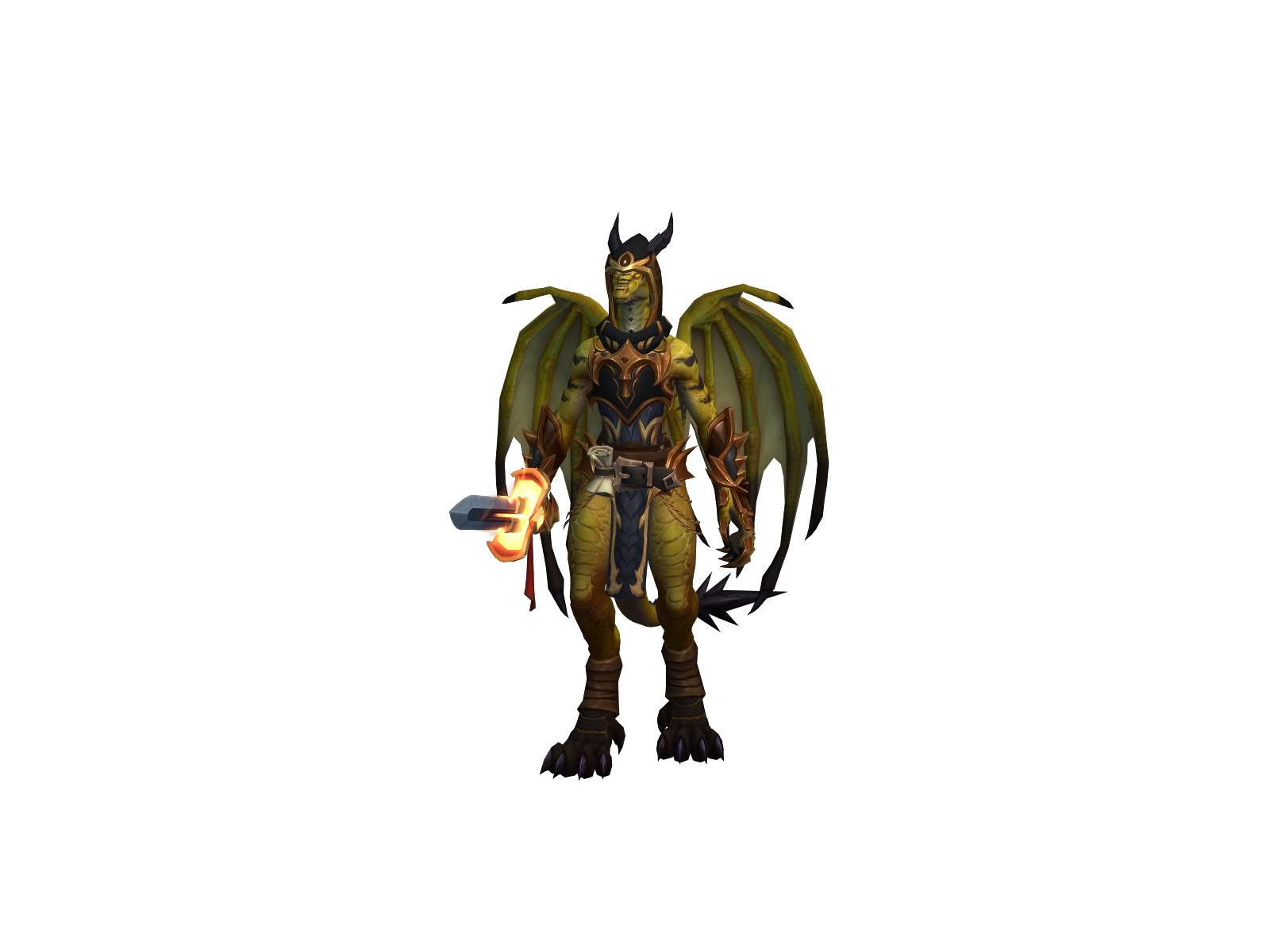 Infvoker 3D character render