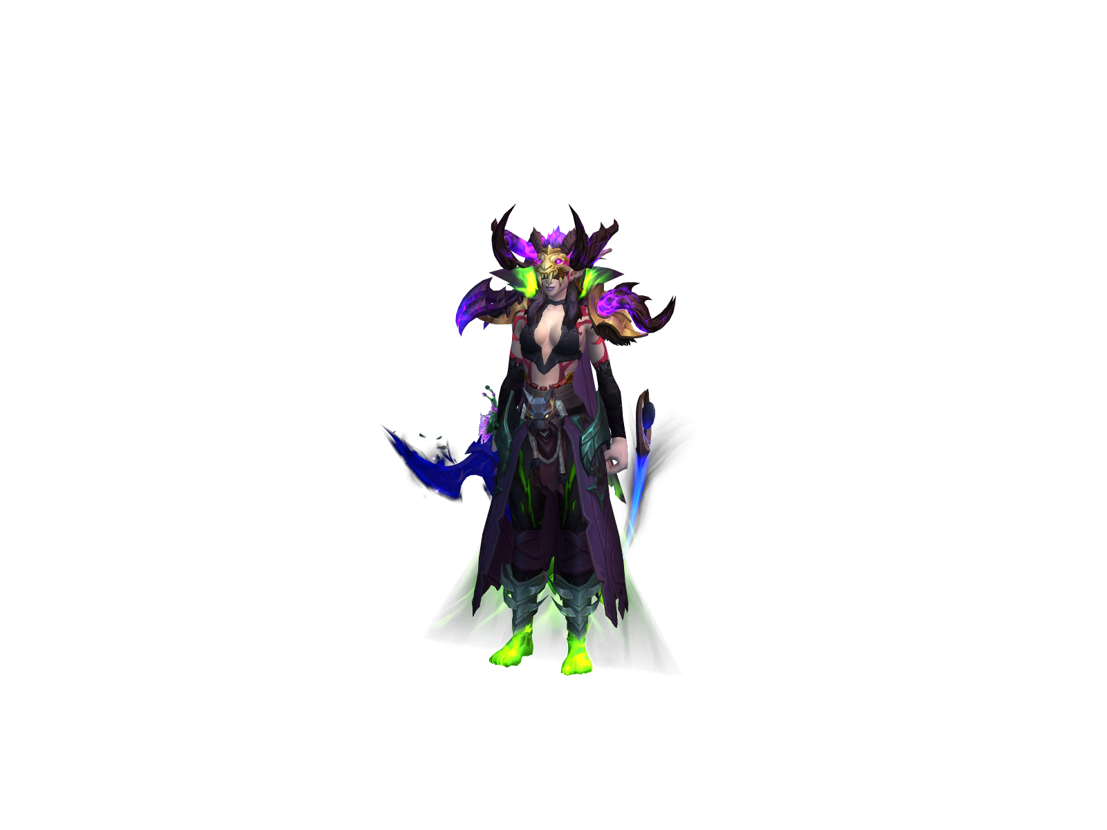 Narlassa 3D character render