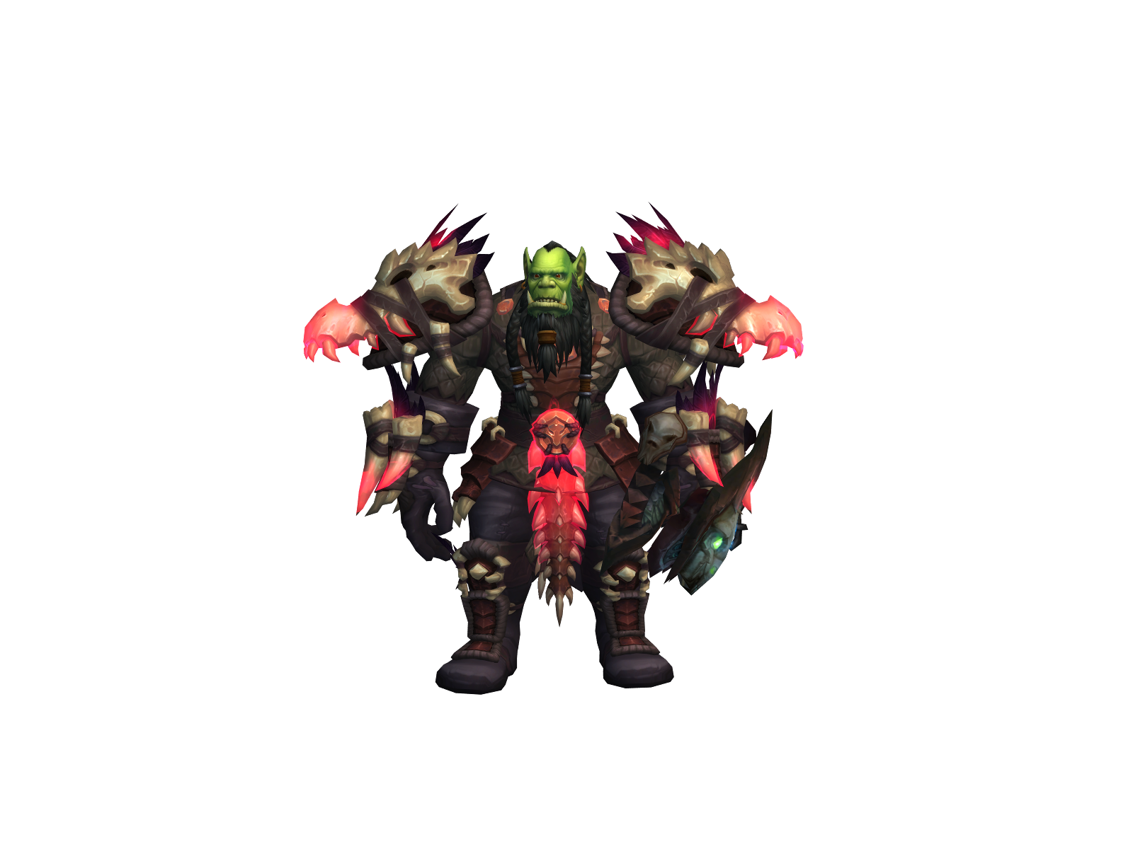 Ddaims 3D character render