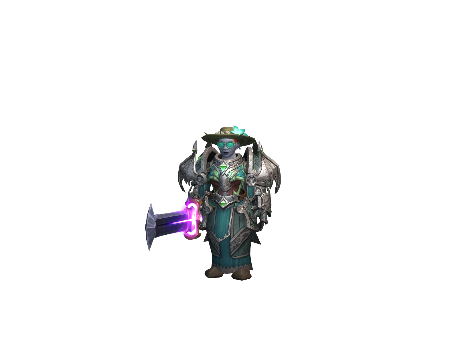 Wheelbarrows 3D character render