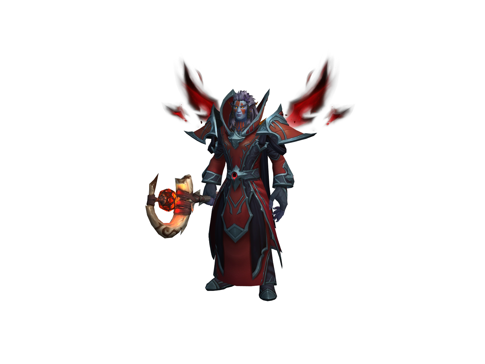 Scarfin 3D character render