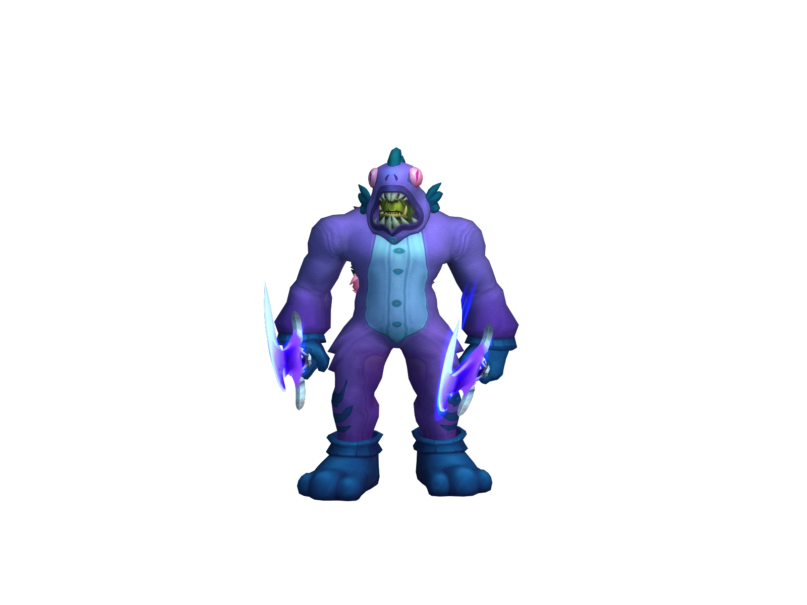 Gooseattack 3D character render