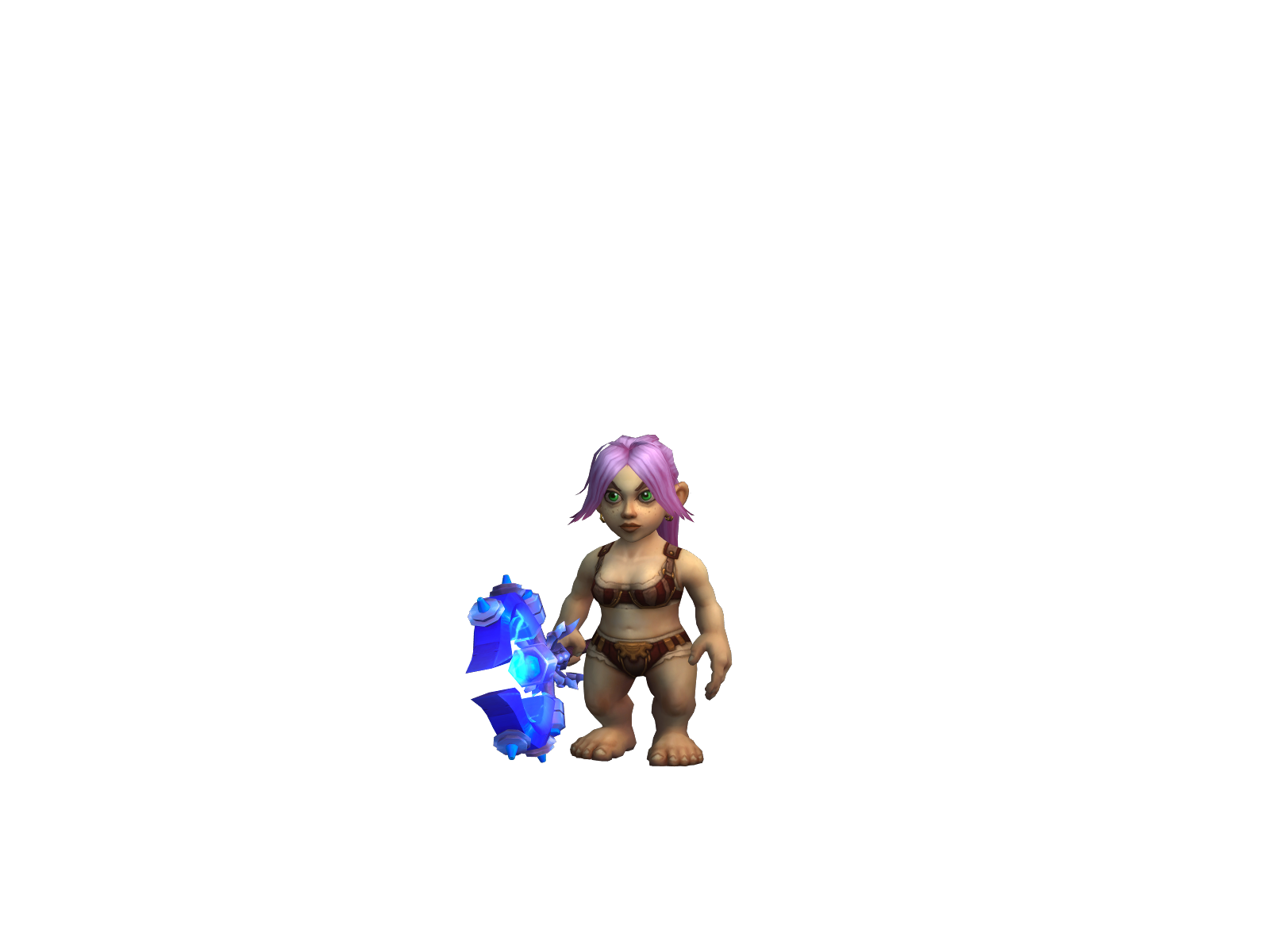 Gawdsangel 3D character render