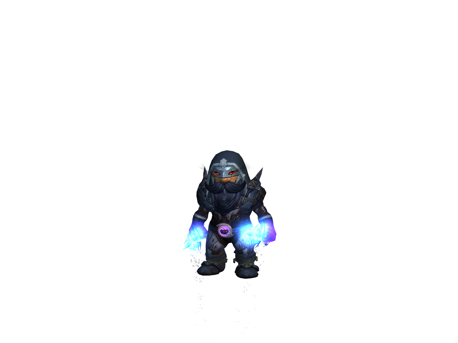 Recrut 3D character render