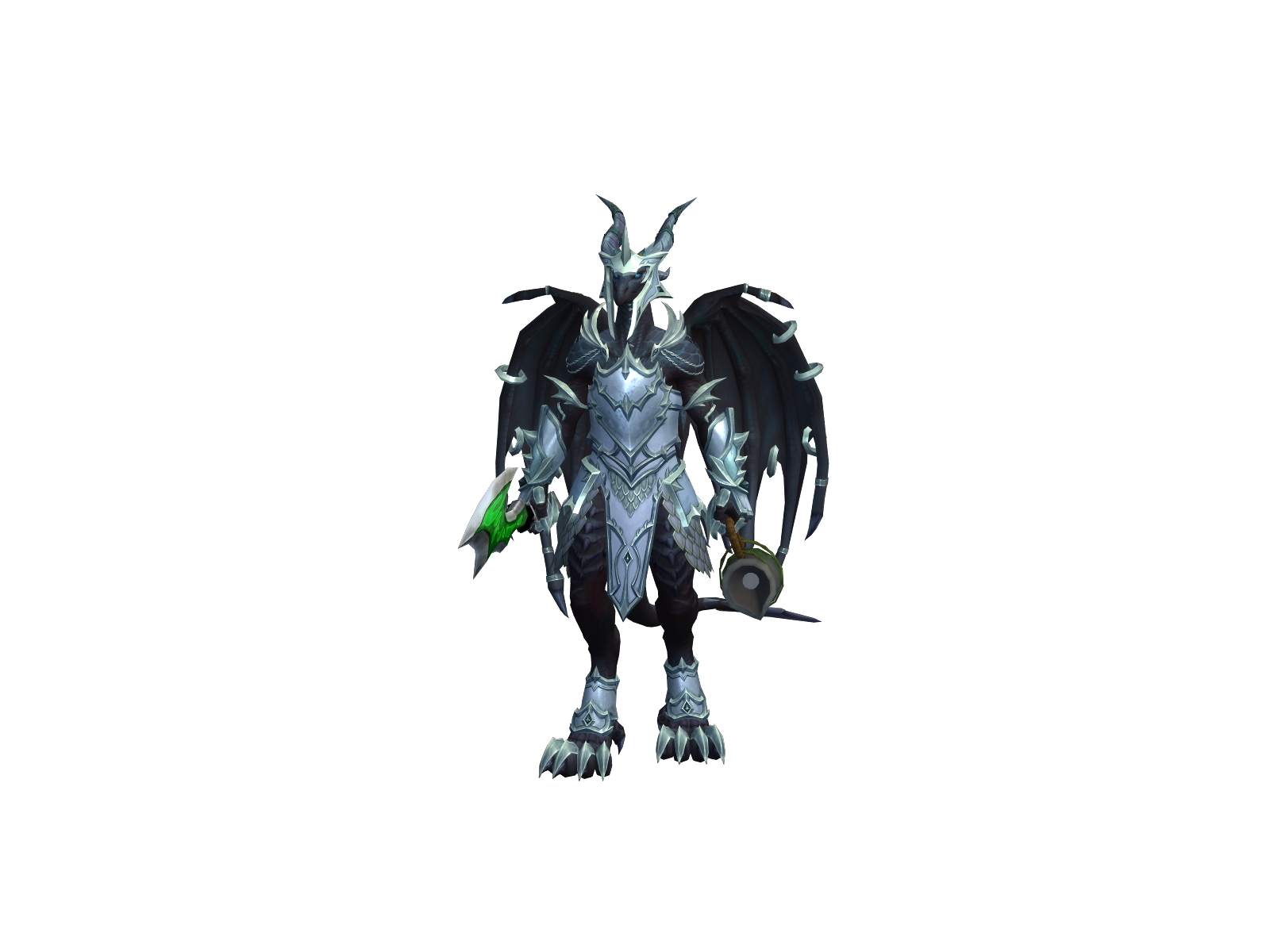 Brocarys 3D character render