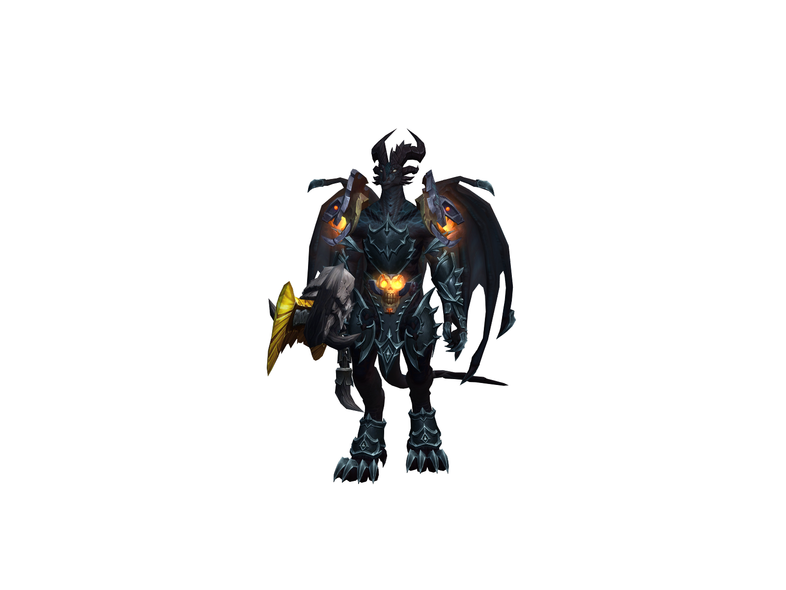 Draginßalls 3D character render