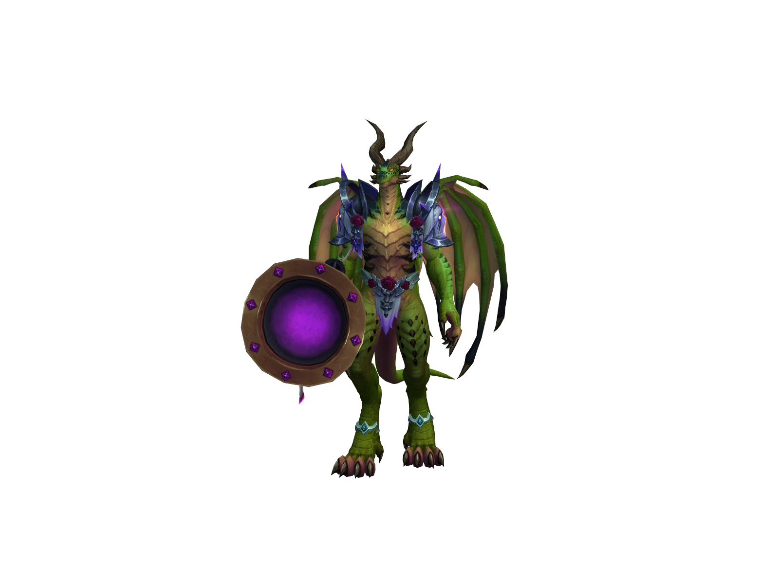 Shenrón 3D character render