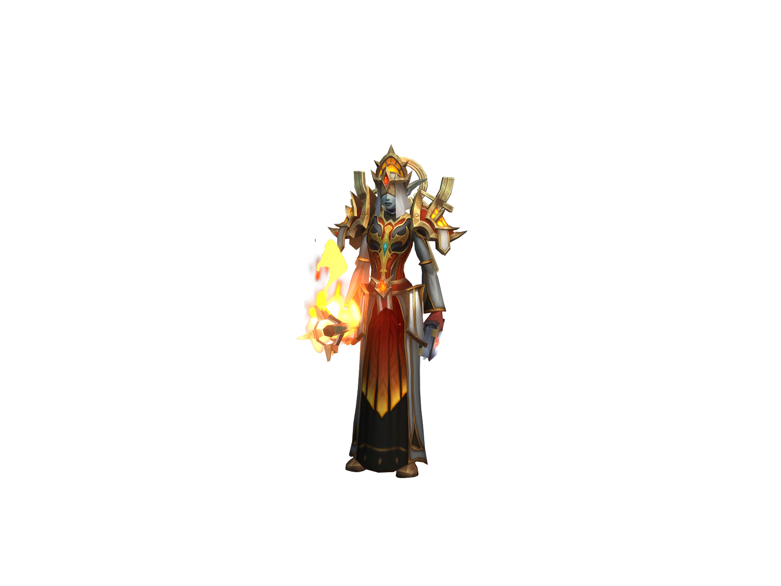 Sanctimonia 3D character render
