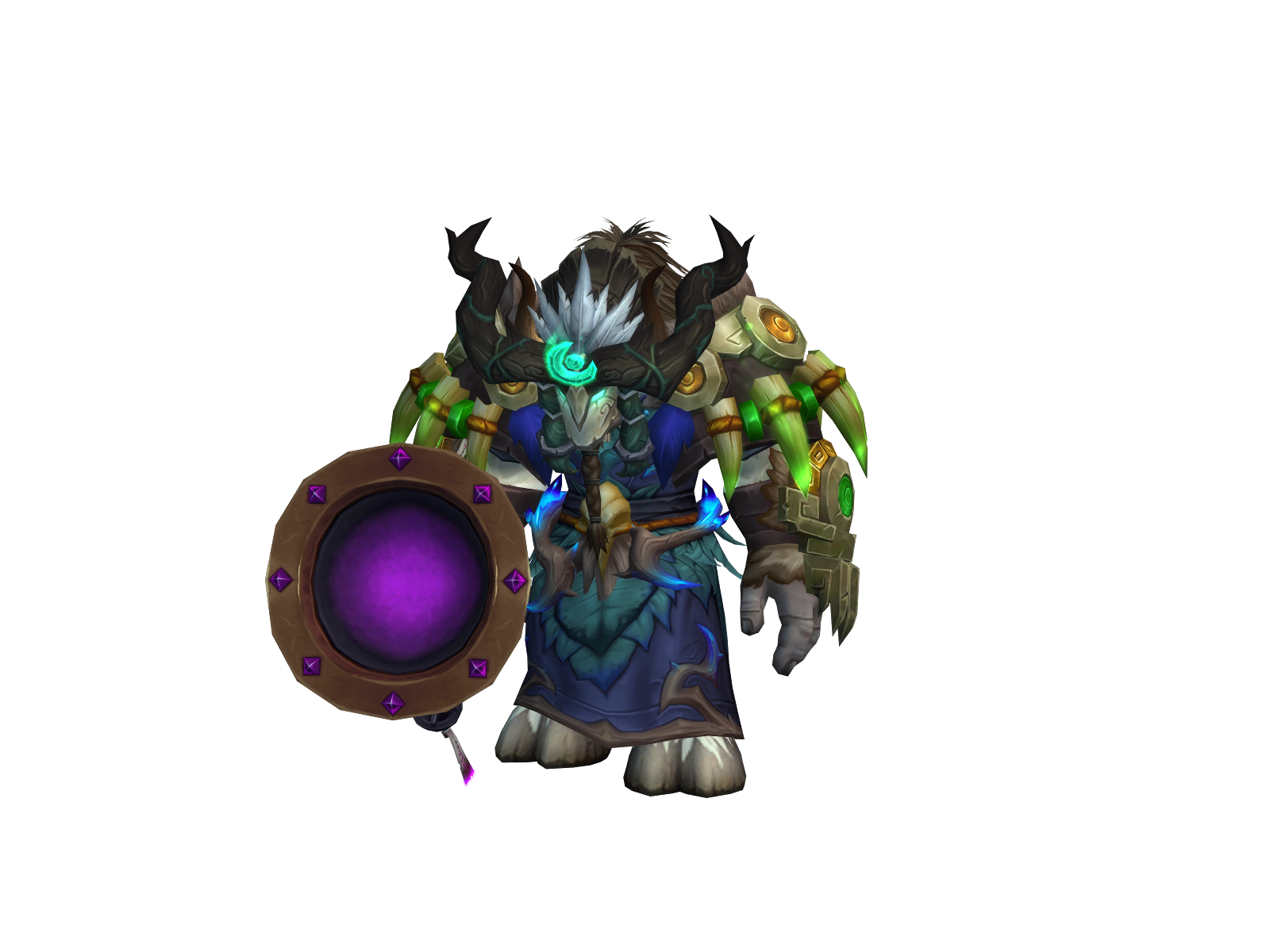 Miger 3D character render