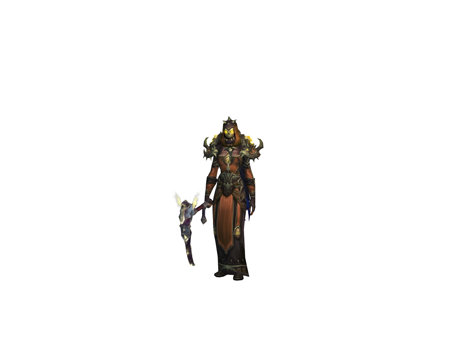 Evisolane 3D character render
