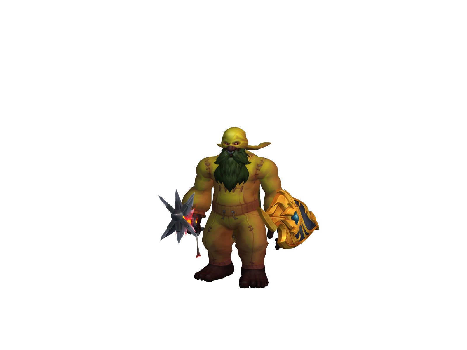 Sharkmite 3D character render
