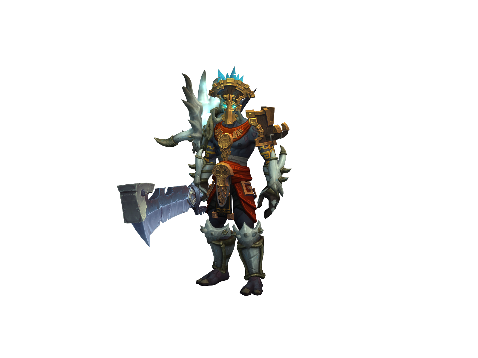 Zefgul 3D character render