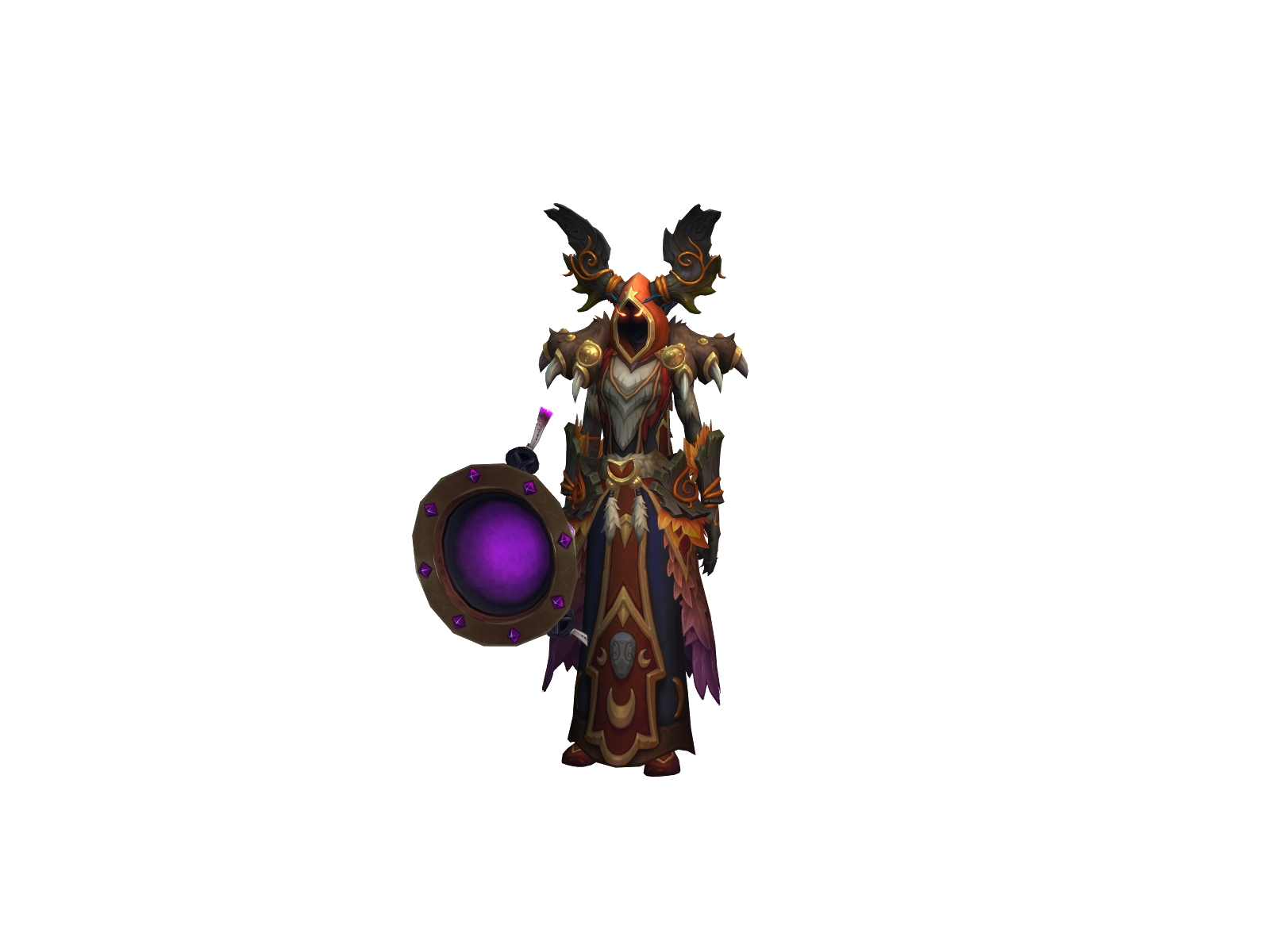Hypérion 3D character render