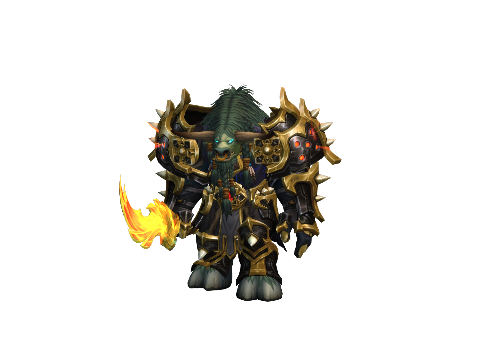Raanitun 3D character render