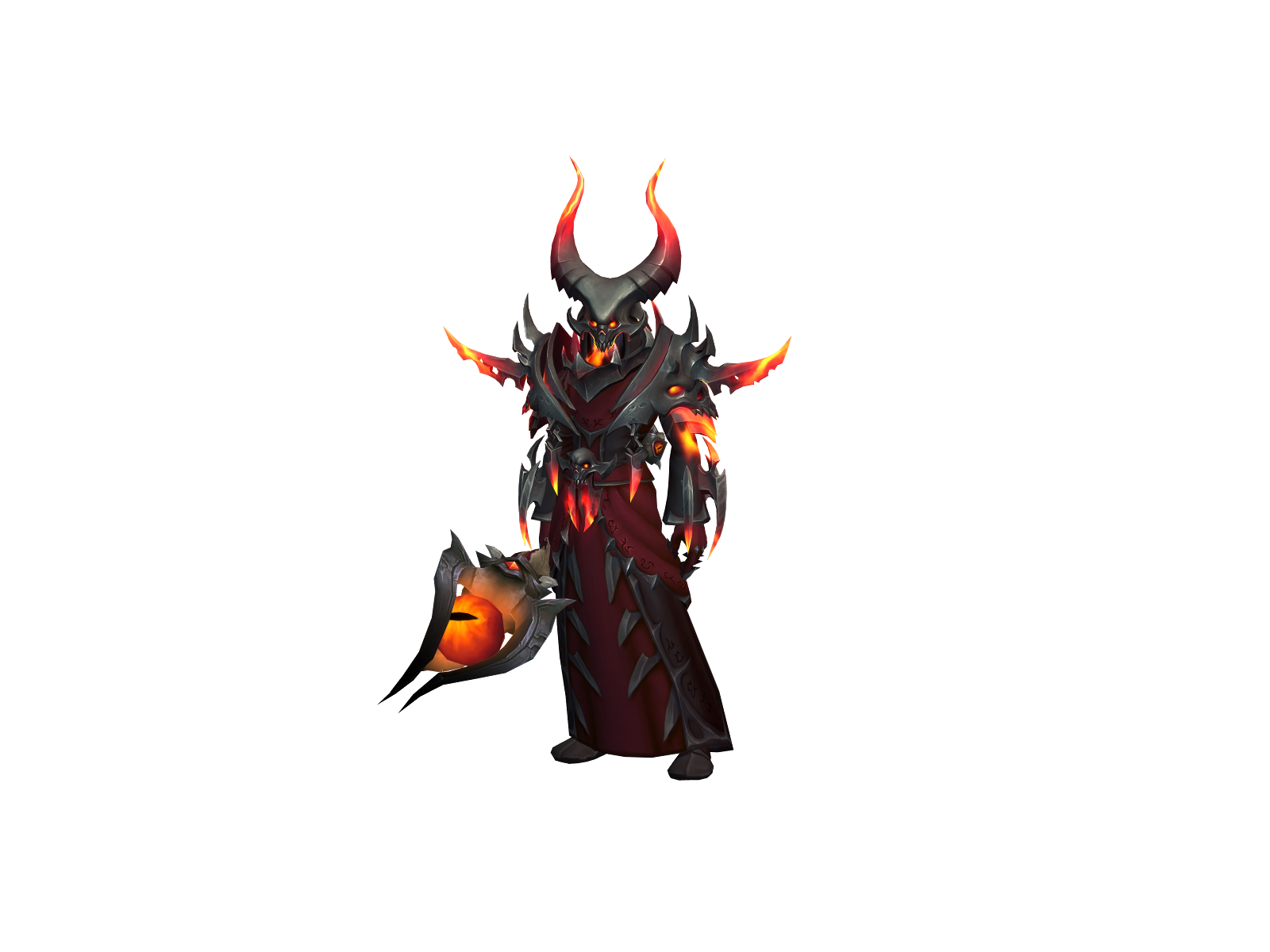 Tyranak 3D character render