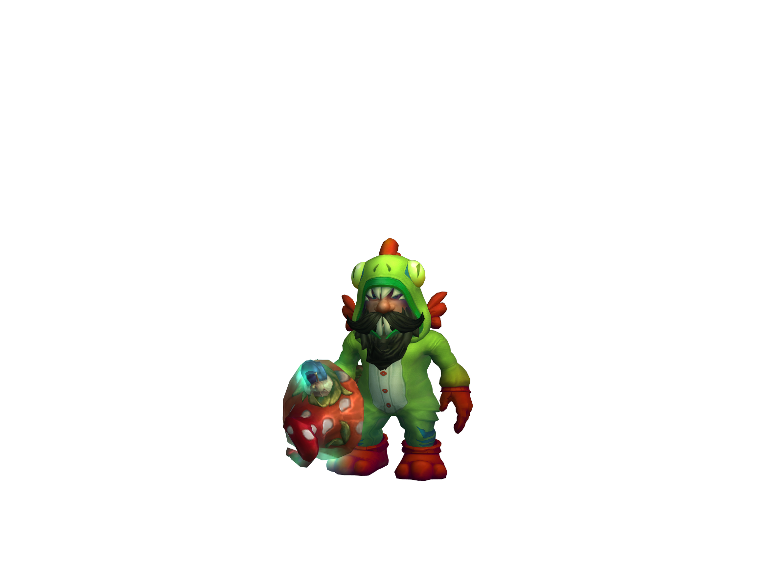 Lilpump 3D character render