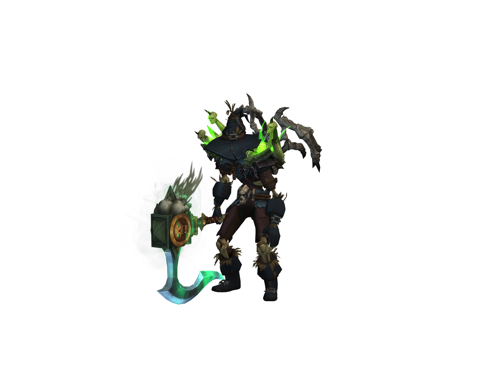 Ámon 3D character render