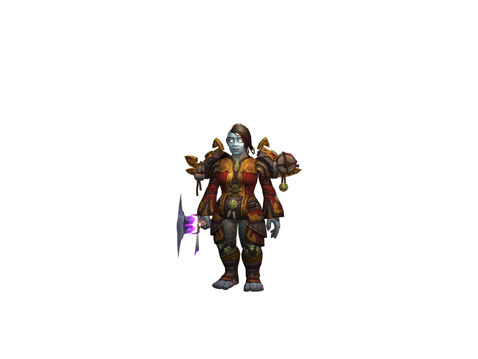 Tiph 3D character render