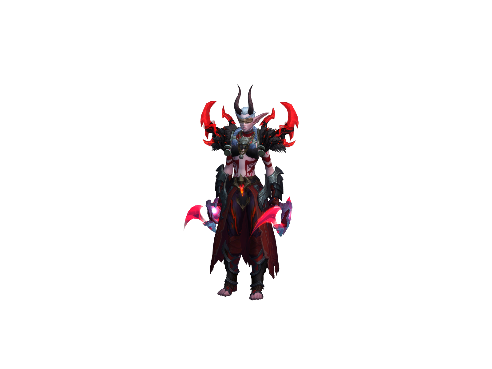 Nevine 3D character render