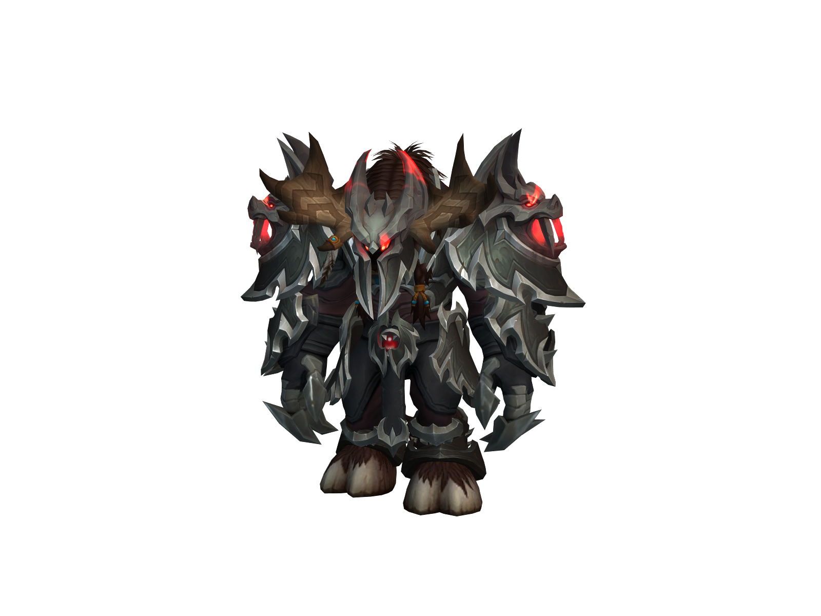 Masauwu 3D character render