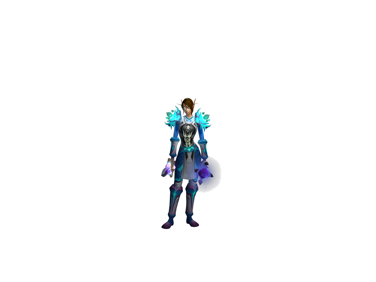 Brokn 3D character render