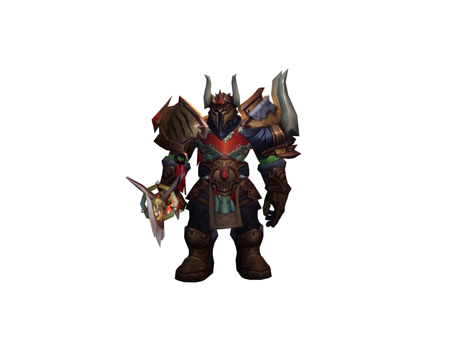 Braxor 3D character render