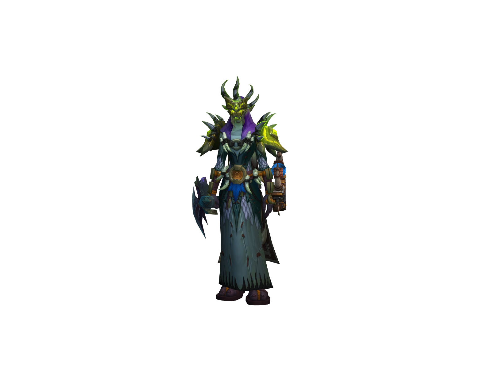 Navoock 3D character render