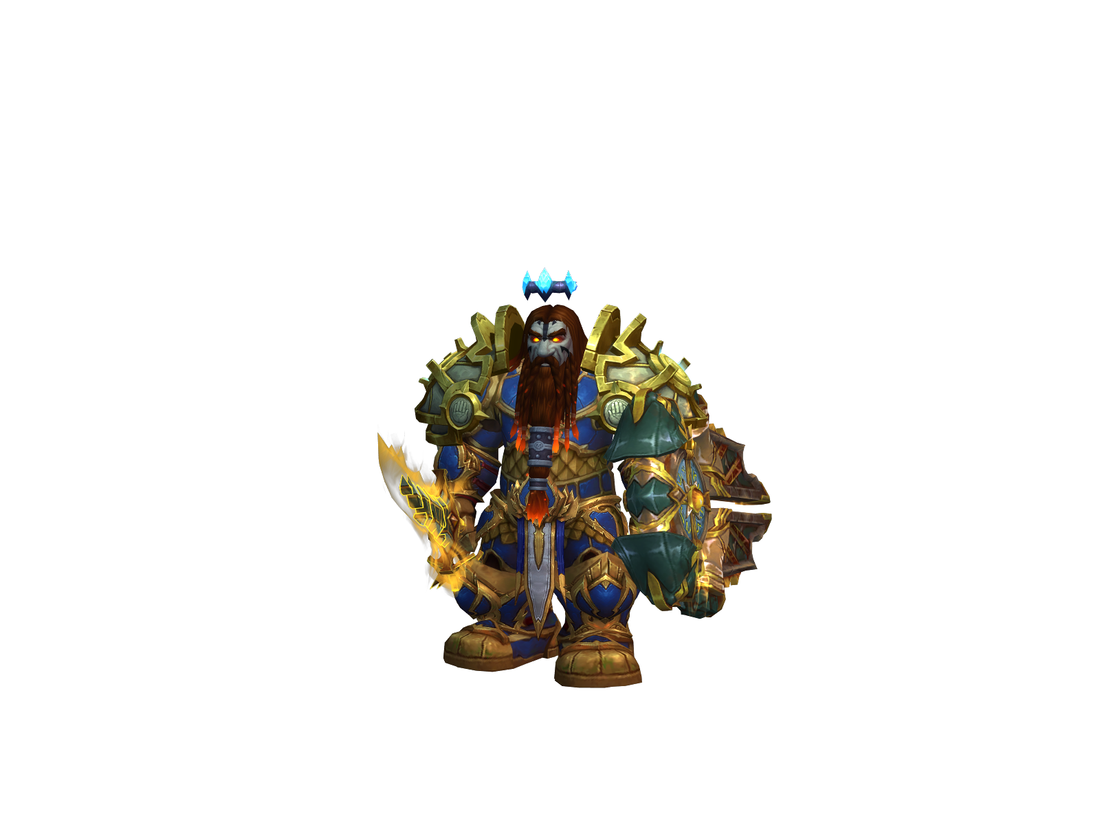Zinnadin 3D character render
