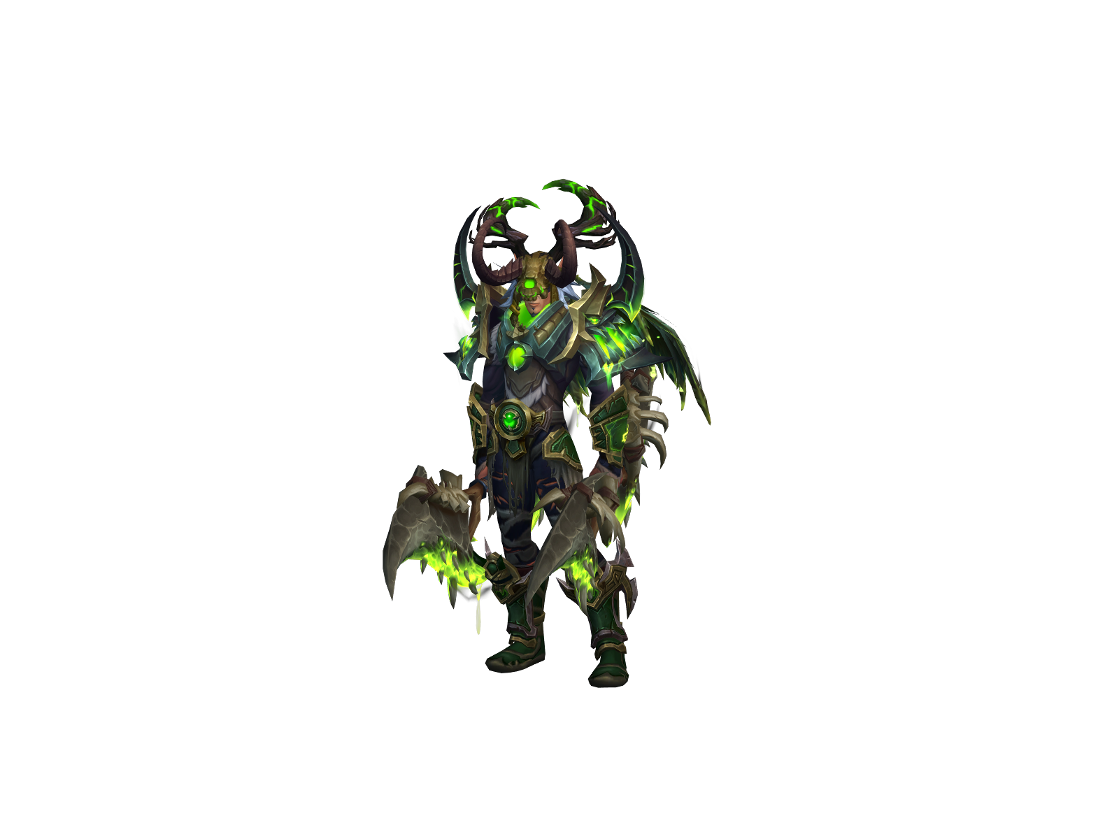 Daggomaw 3D character render