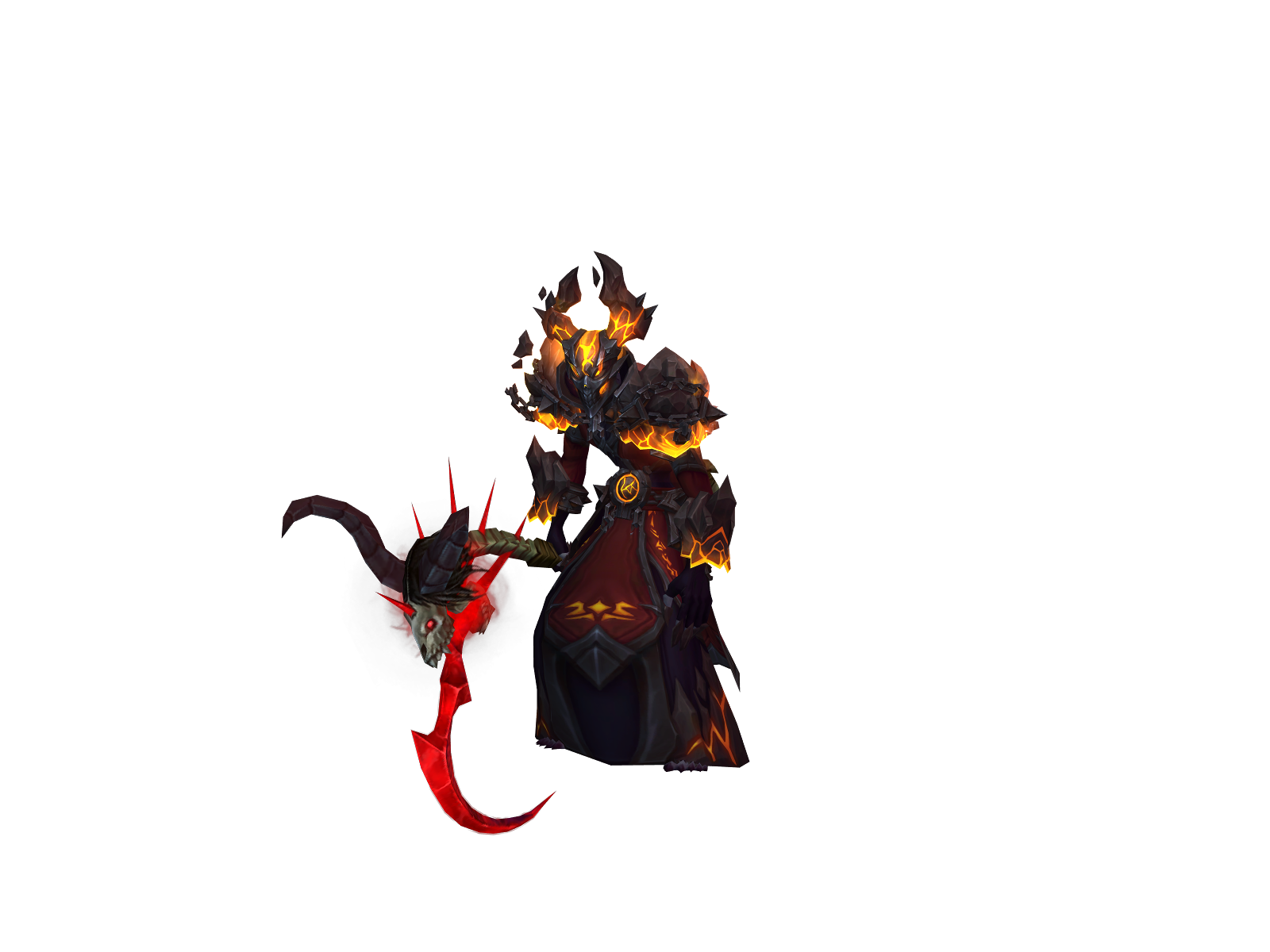 Unhingdd 3D character render
