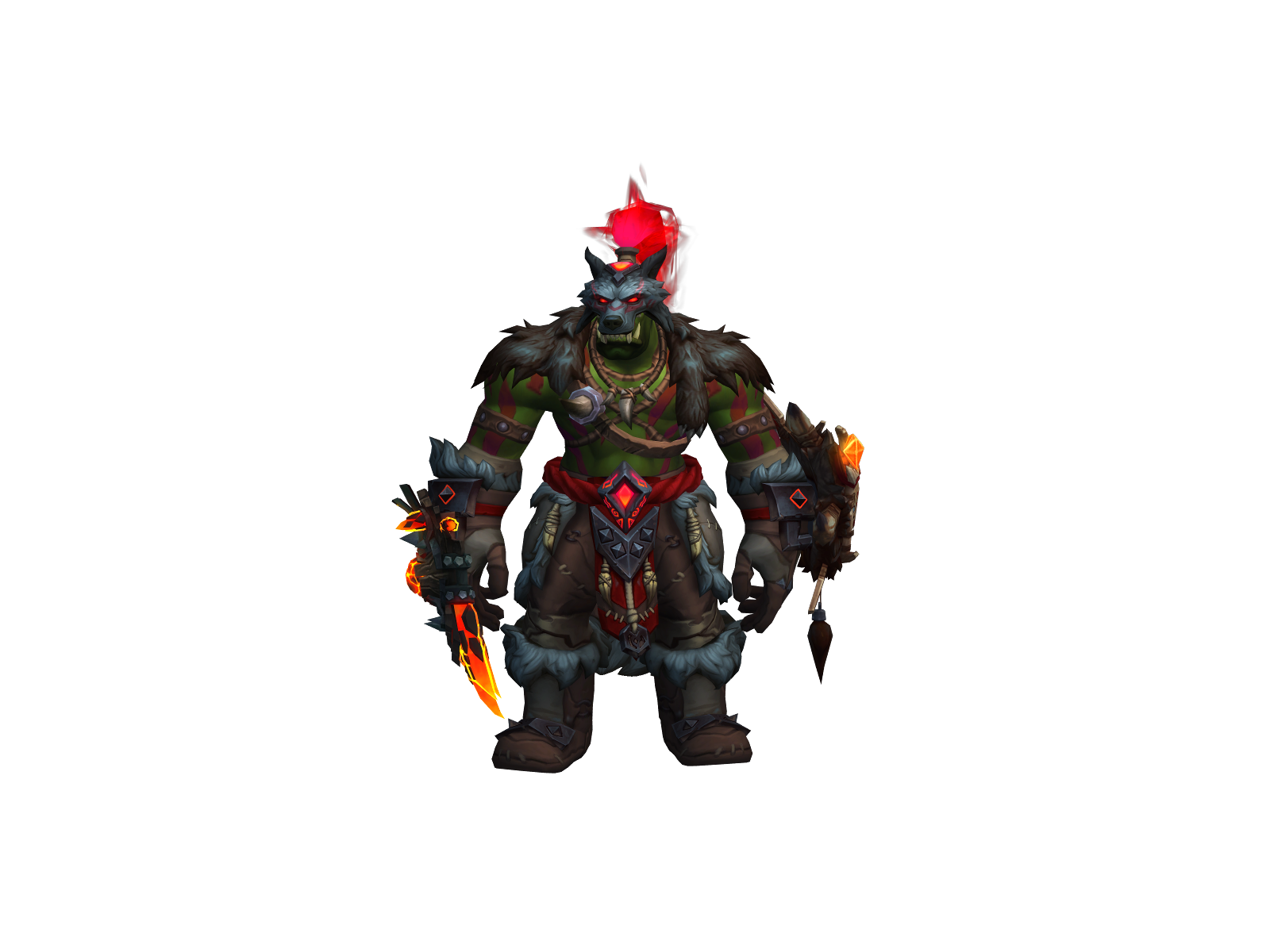 Ghazzkull 3D character render