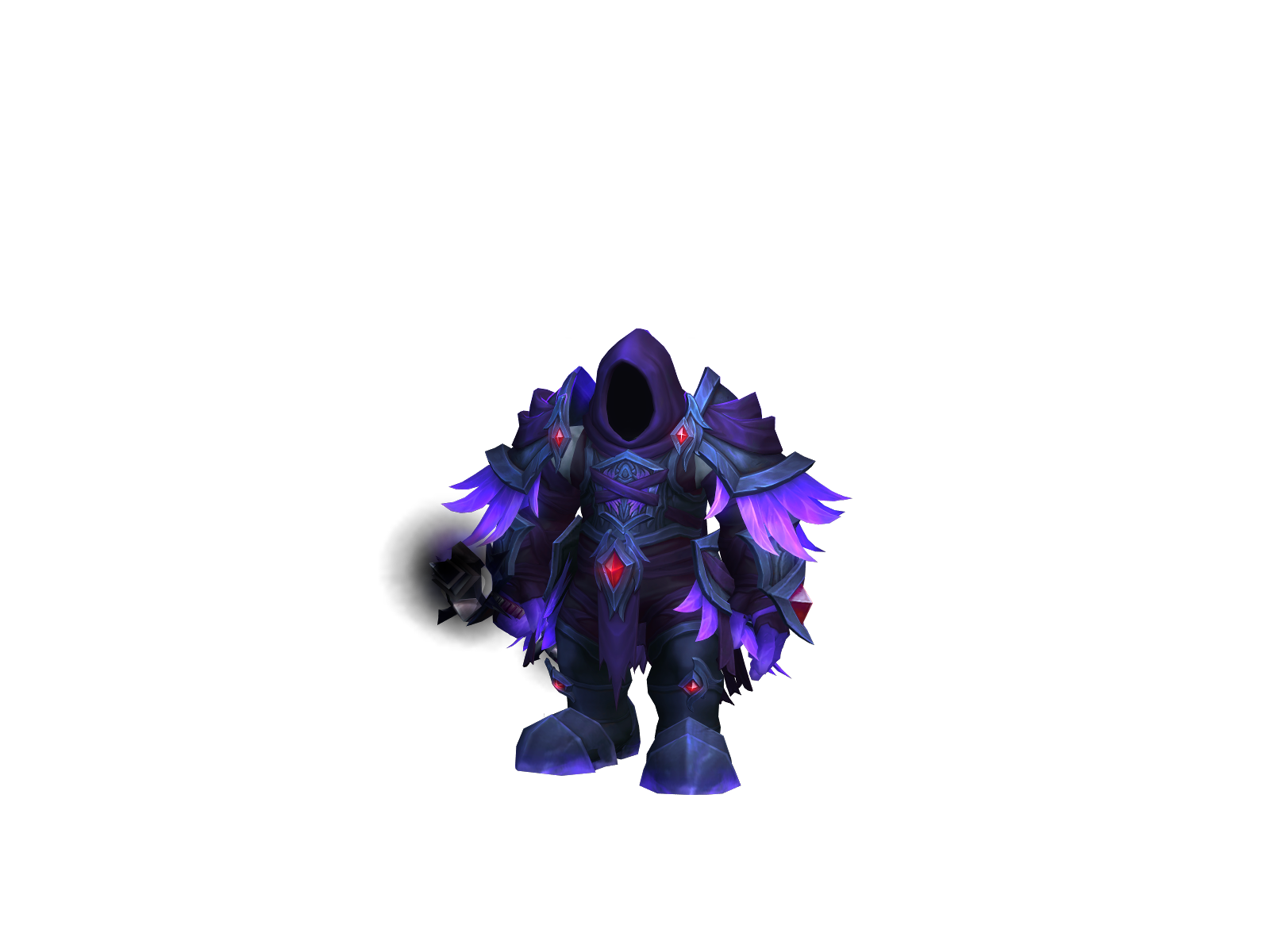 Mernol 3D character render