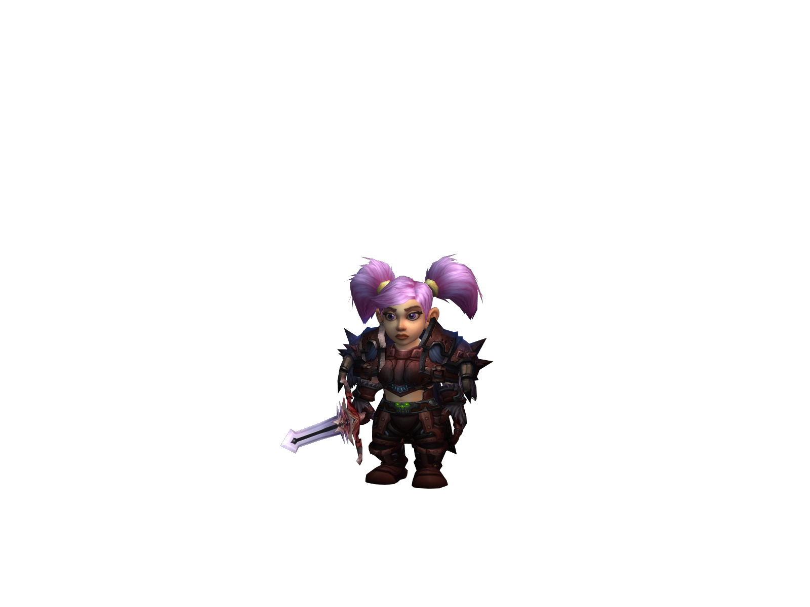 Chxii 3D character render
