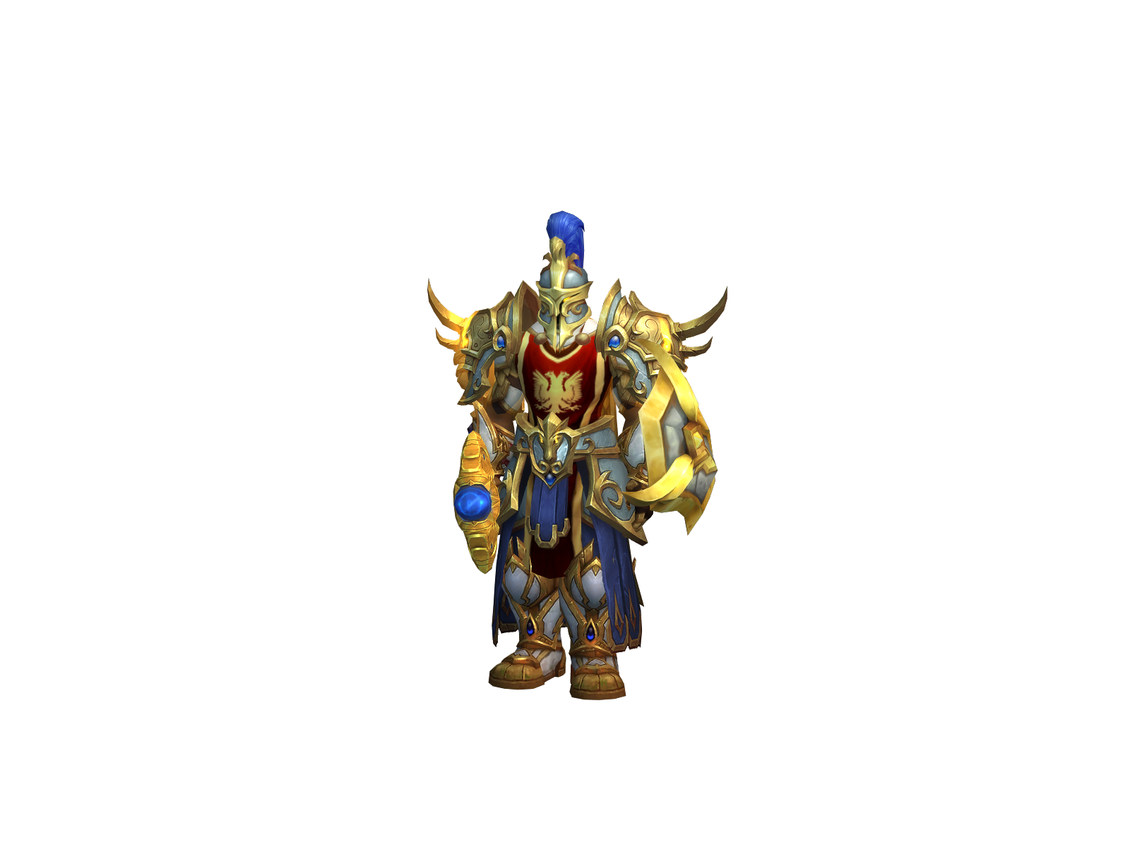 Goldjager 3D character render