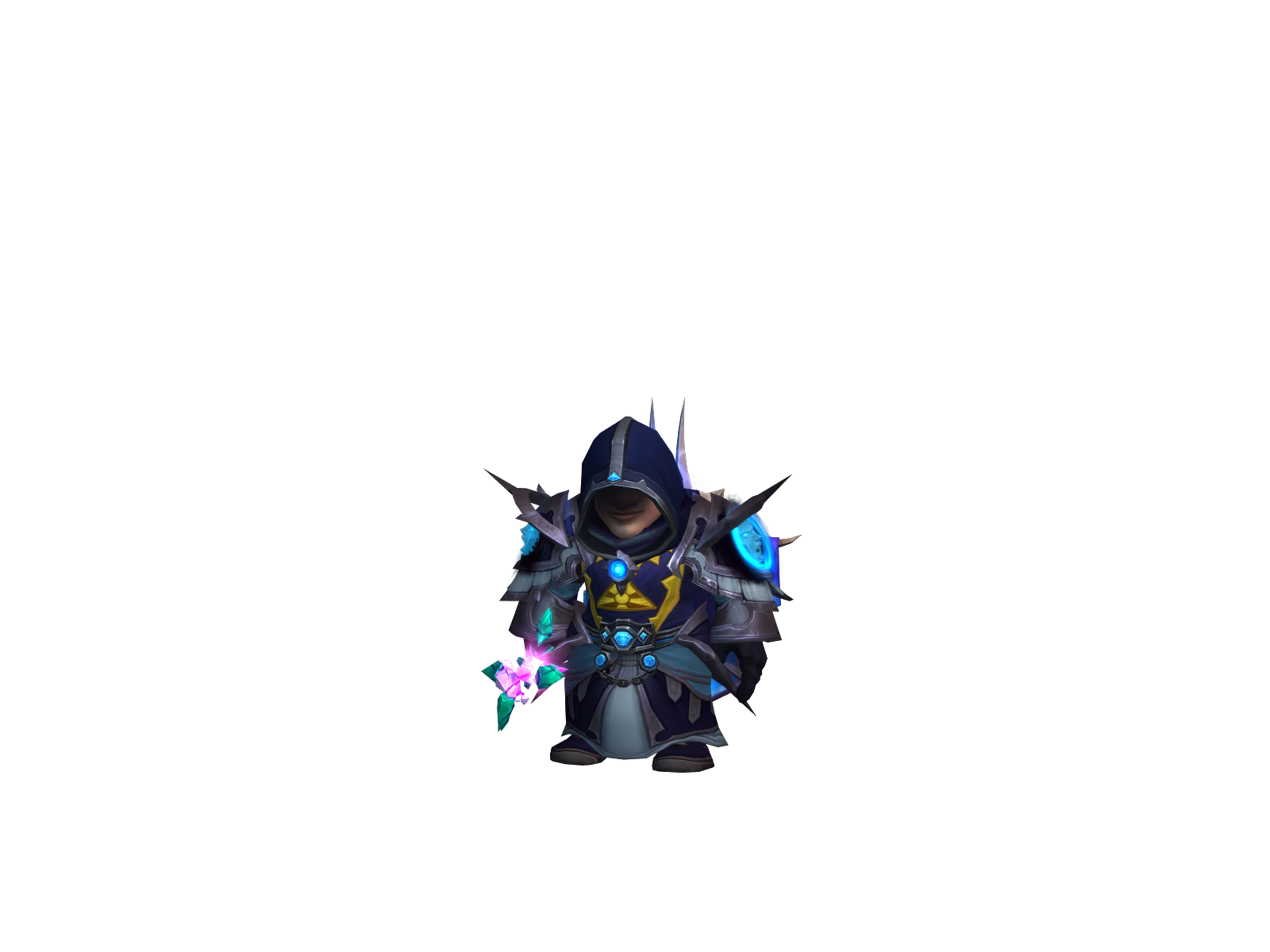 Shavont 3D character render