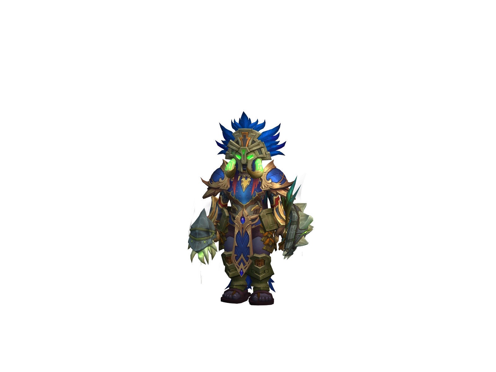 Arurapaladin 3D character render