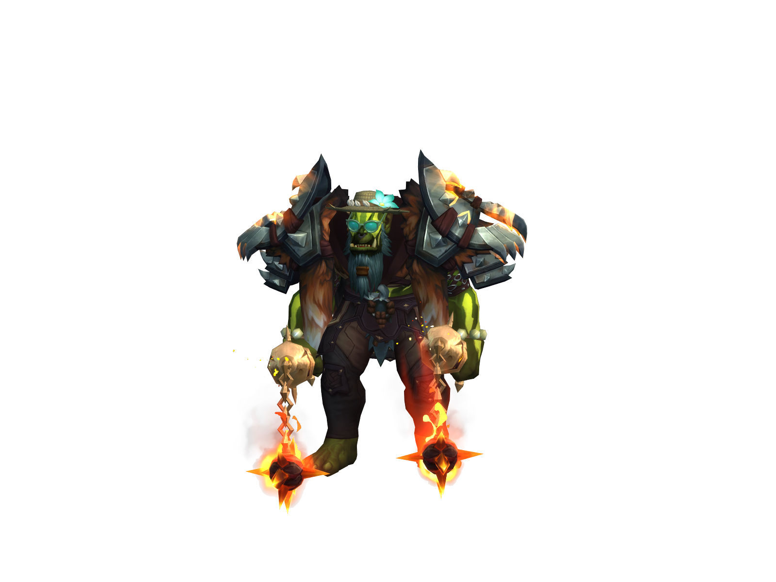 Tylenotism 3D character render