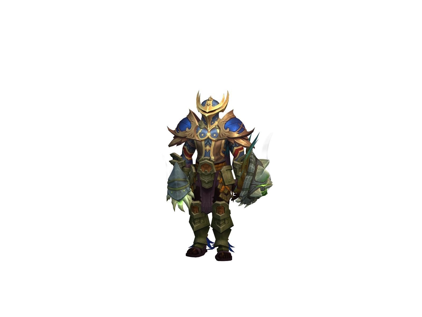 Shockmight 3D character render