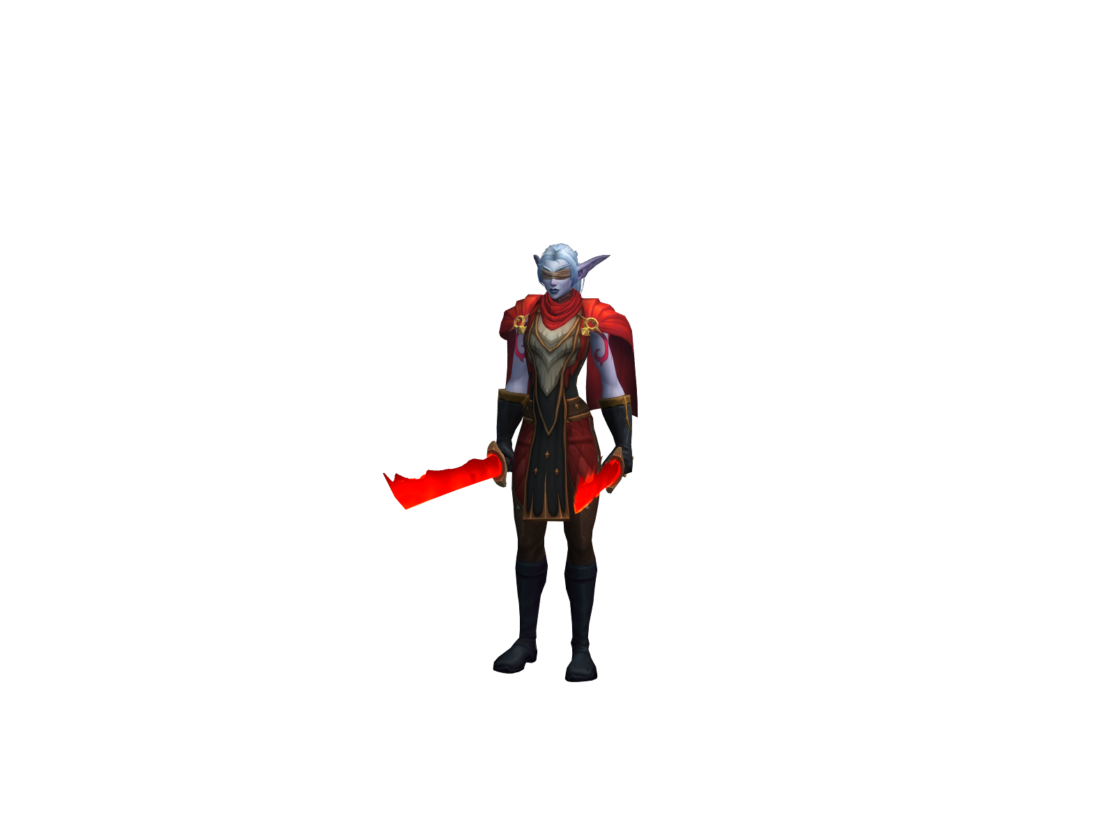 Milvanthas 3D character render