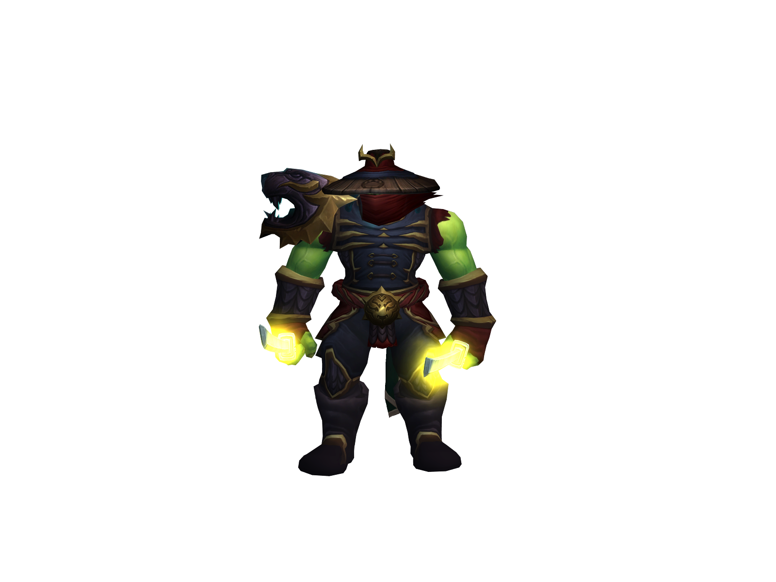 Summermonk 3D character render