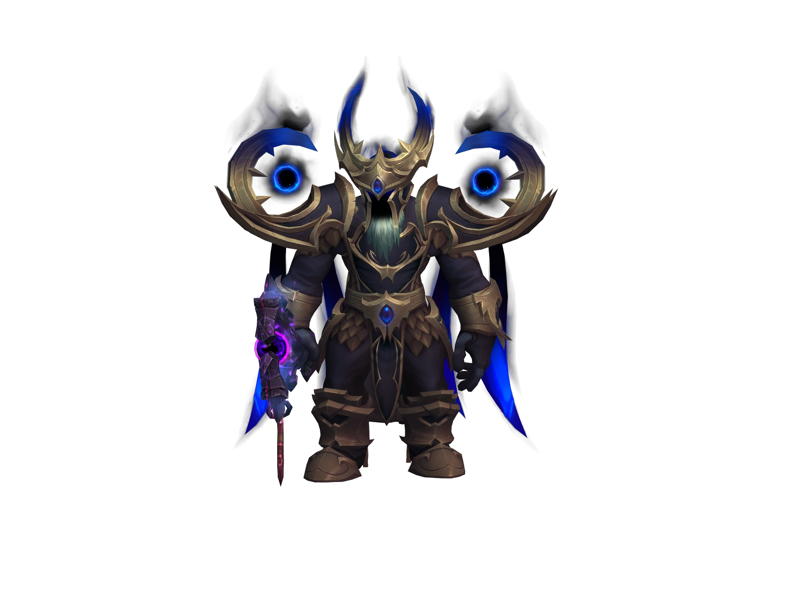 Morvok 3D character render