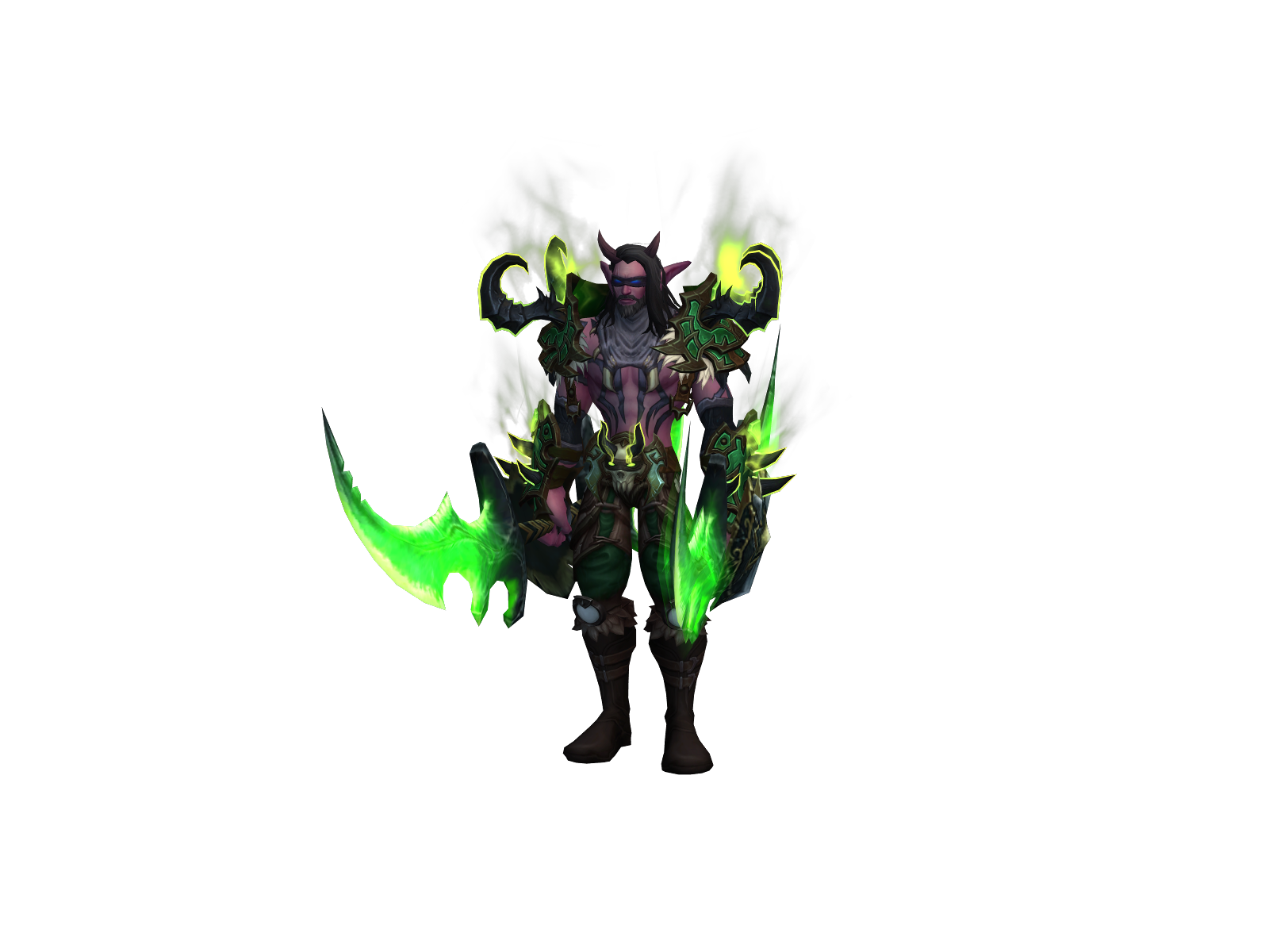 Mepickflower 3D character render