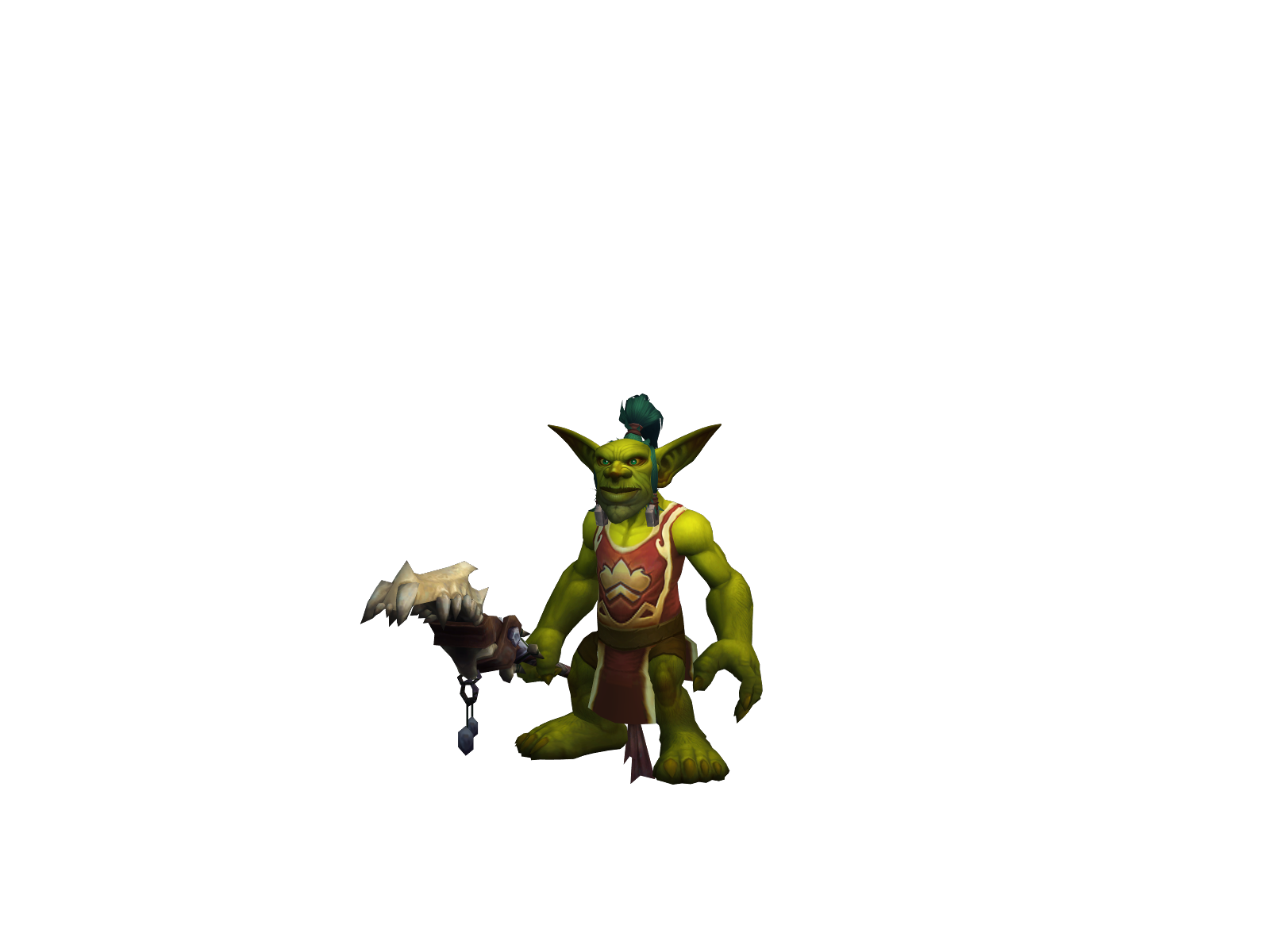Biger 3D character render