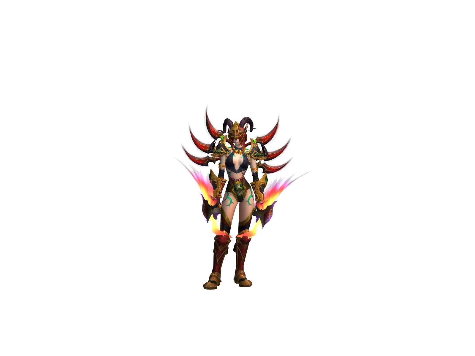 Mihleenah 3D character render