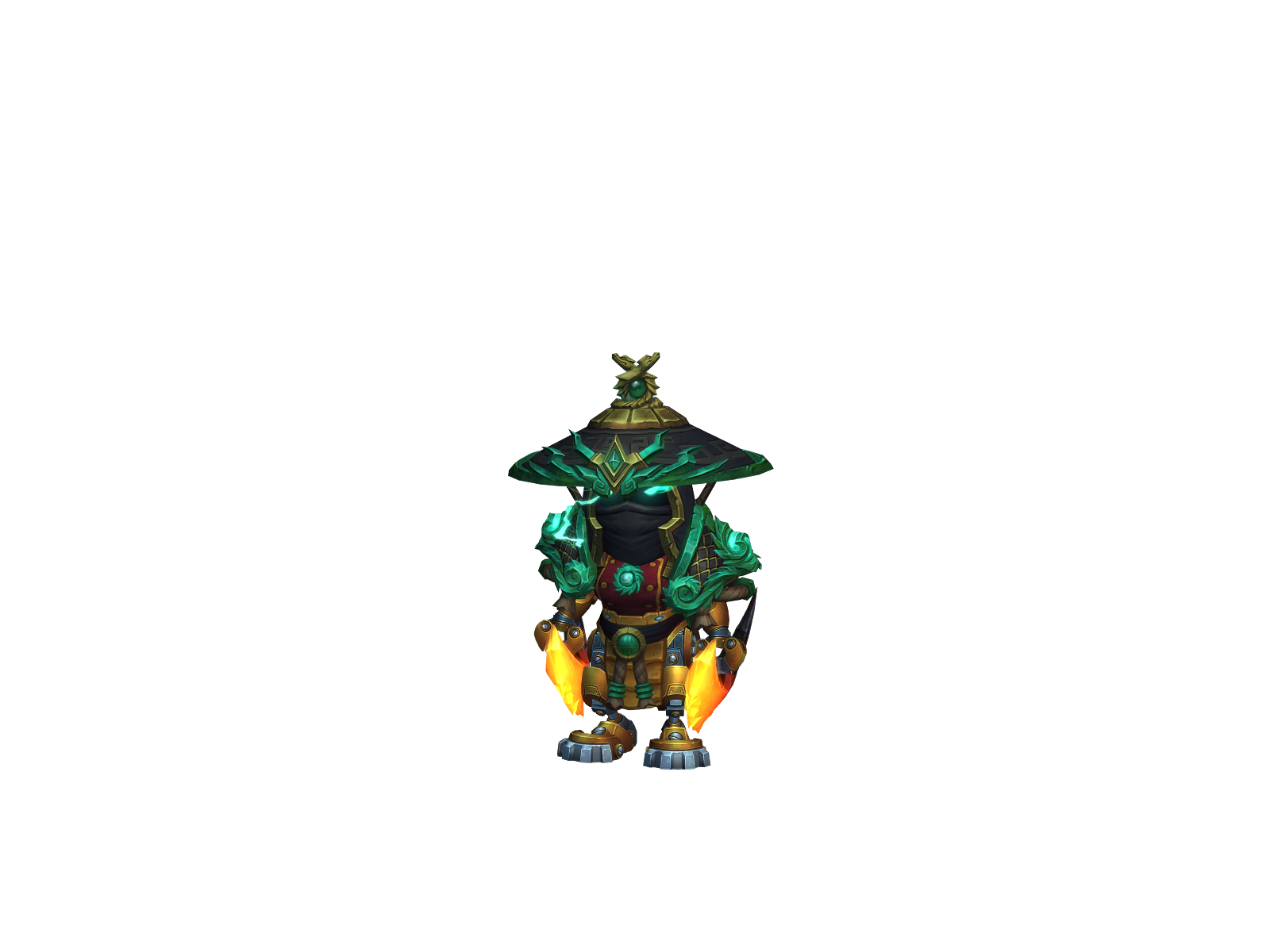 Pissally 3D character render
