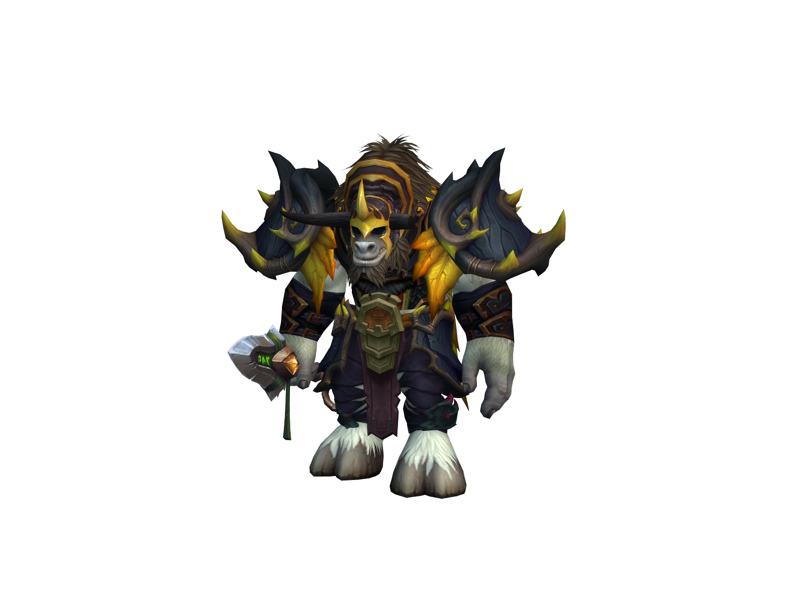 Jeanvalsean 3D character render
